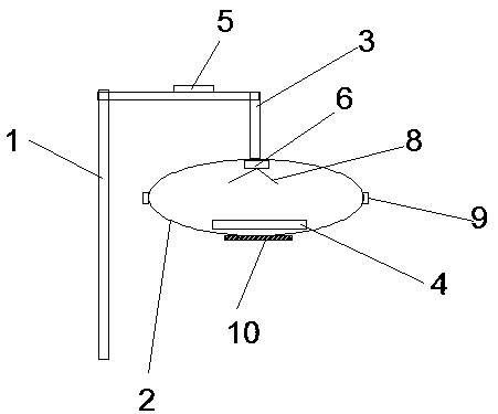 Street lamp capable of dissipating heat