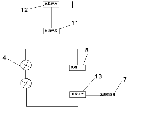 Street lamp capable of dissipating heat