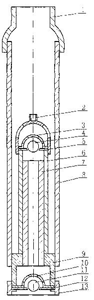 Moving cylinder efficient tubular oil pump