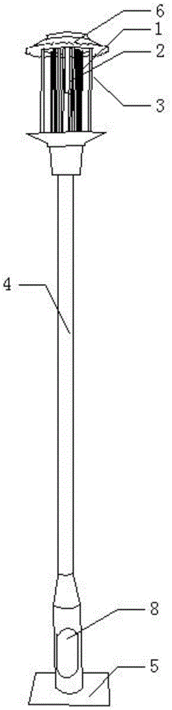 Alternating-current insecticidal lamp