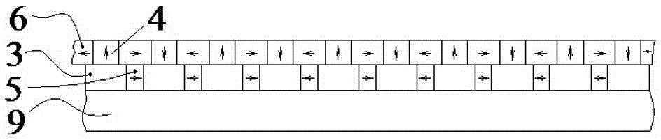 Salient-pole halbach composite permanent magnet rotation motor