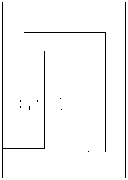 A method for realizing three-layer four-station injection molding of thick-walled parts