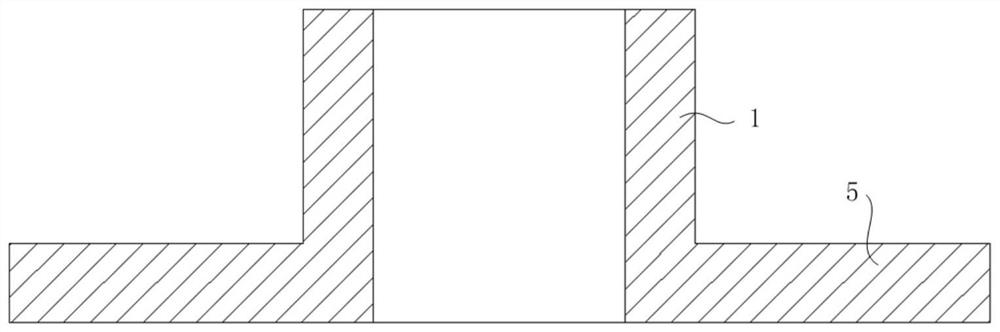 Axial rubber pad and cross supporting bogie