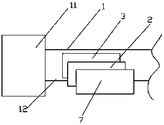 Color change and temperature sensing ribbon for electric wires and cables and manufacturing process