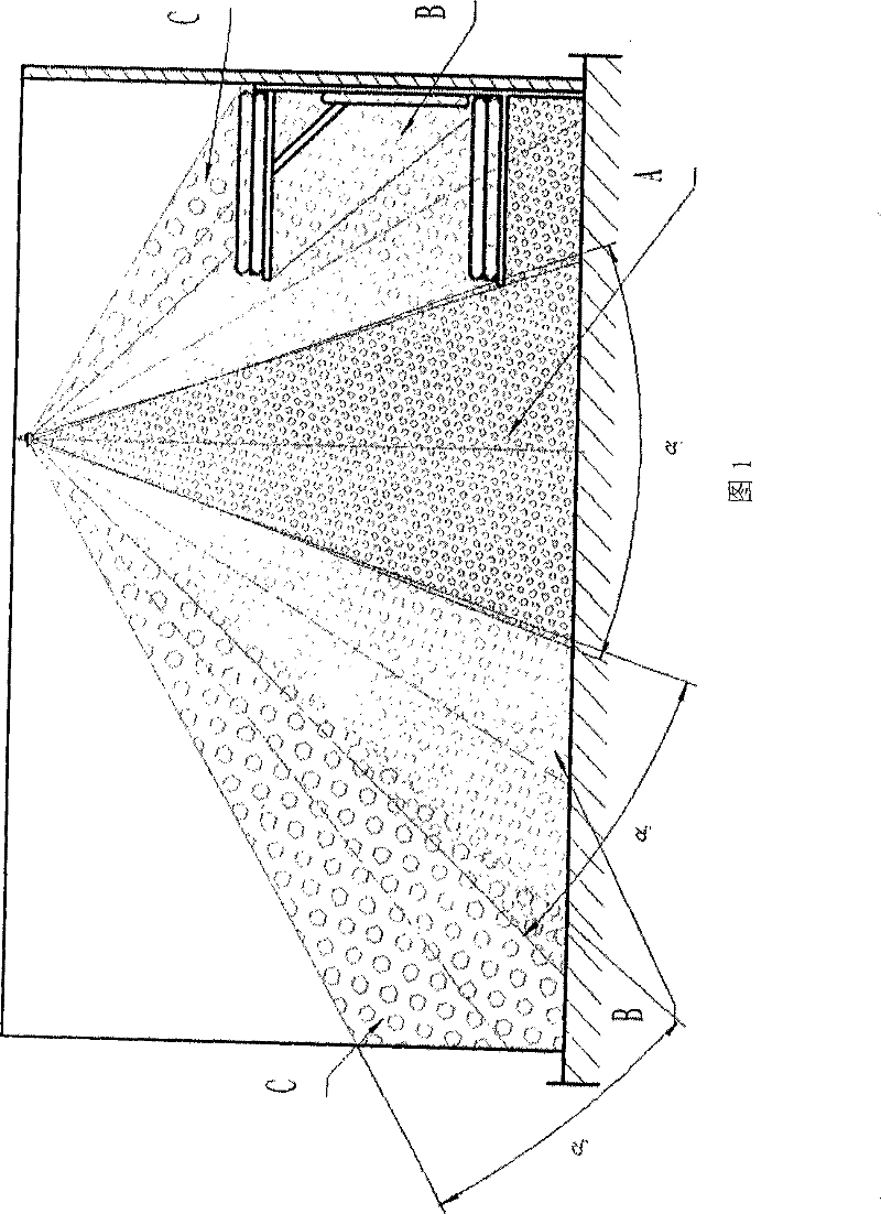 High-pressure extinguishing nozzle with fine spraying for submarine and ship habitation cabin