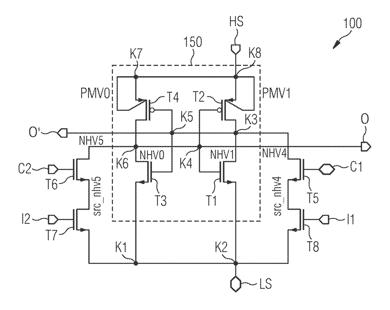 Level shifter and method for operating the same