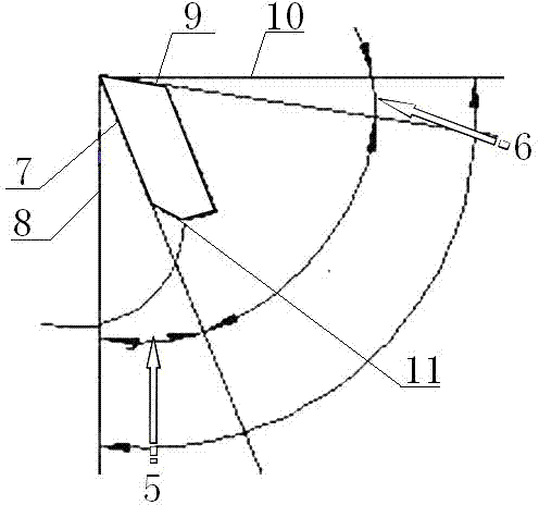 Diamond section cutting tool