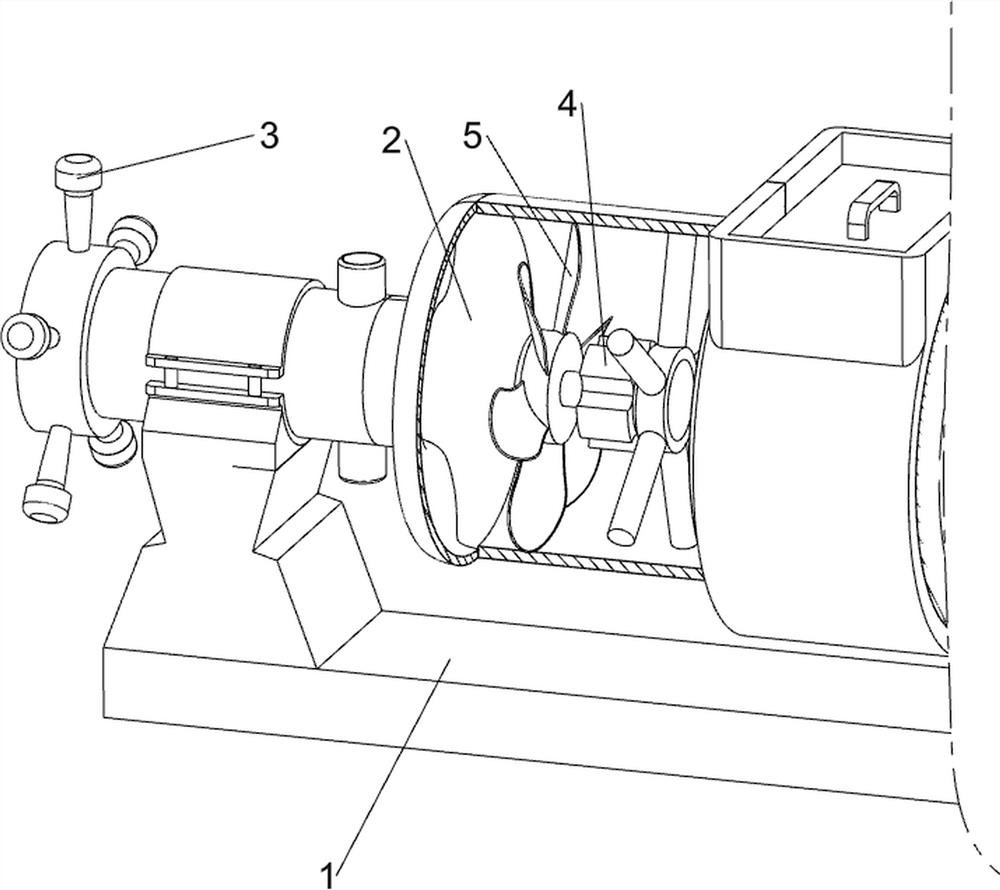 Environment-friendly water mist spraying flue gas efficient purification device