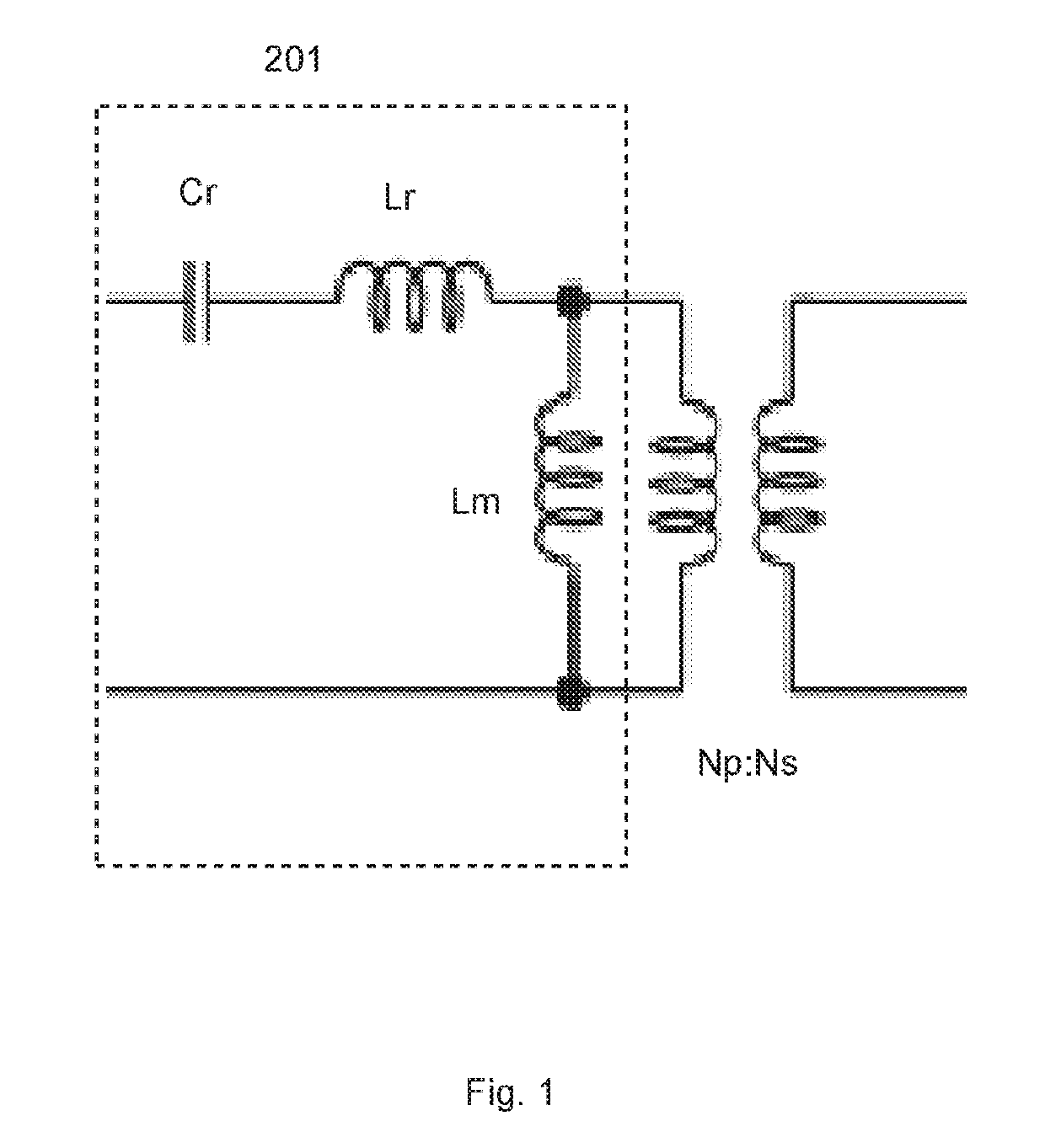 Transformer unit for a resonant converter