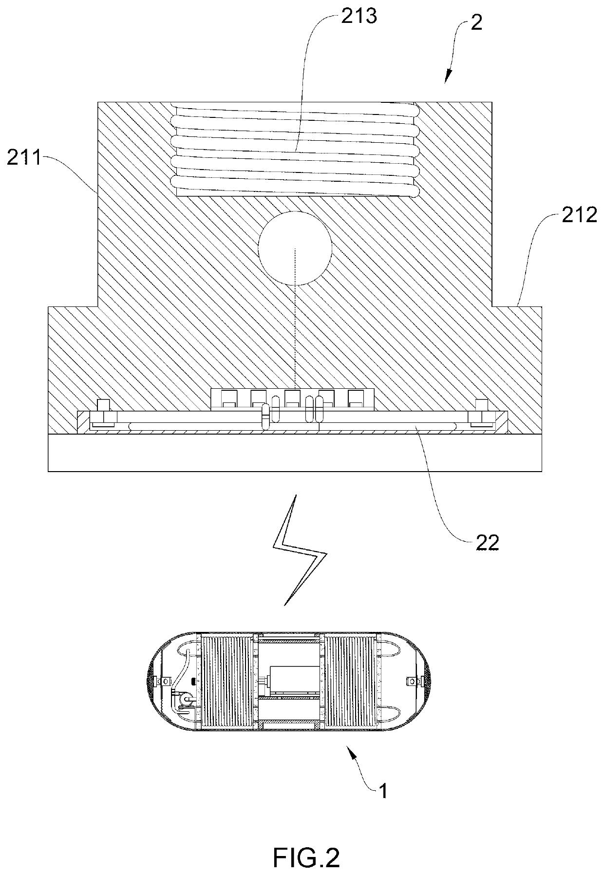 Wireless magnetic ultrasonic cavitation in-vivo therapeutic robotic device