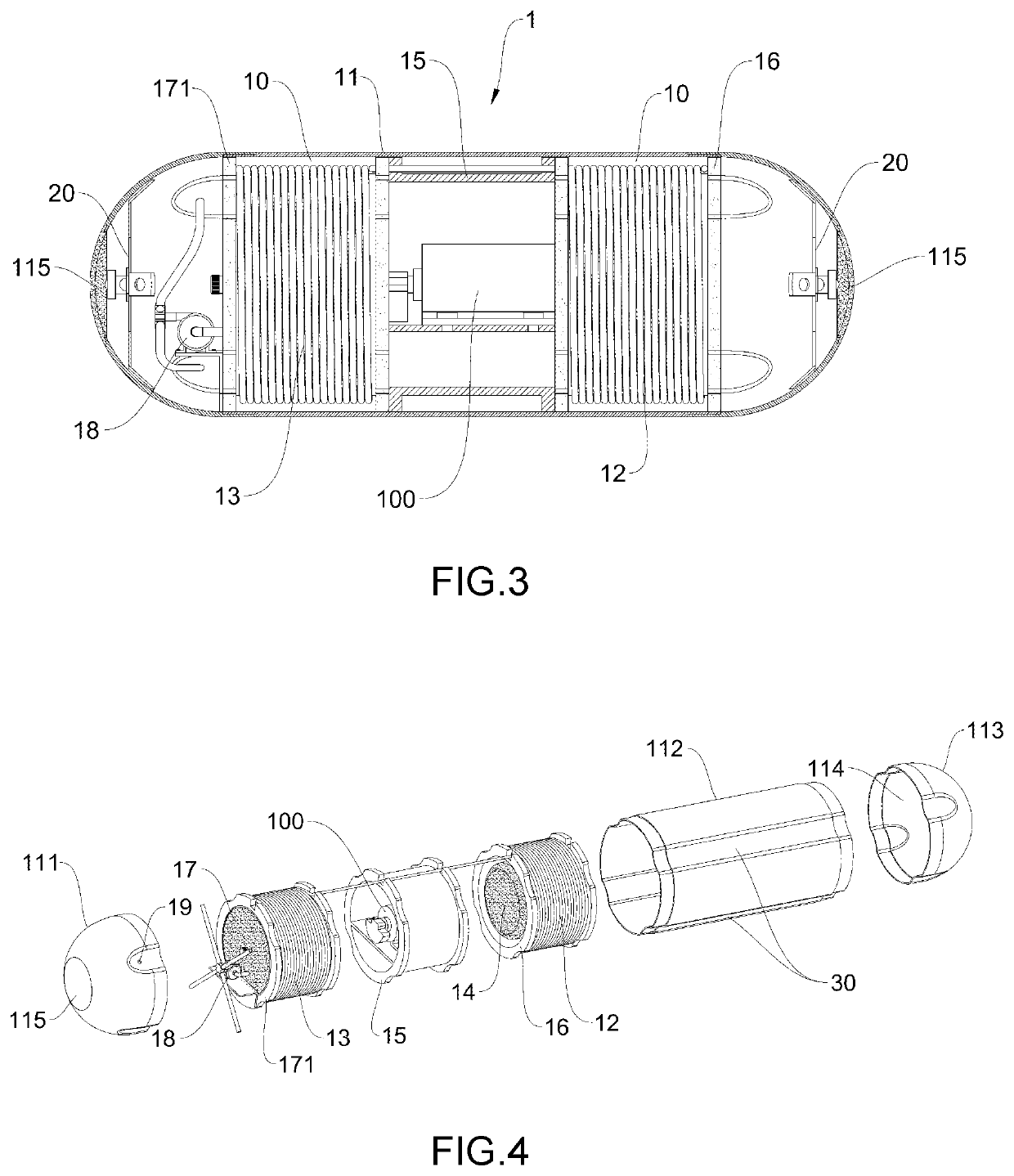 Wireless magnetic ultrasonic cavitation in-vivo therapeutic robotic device