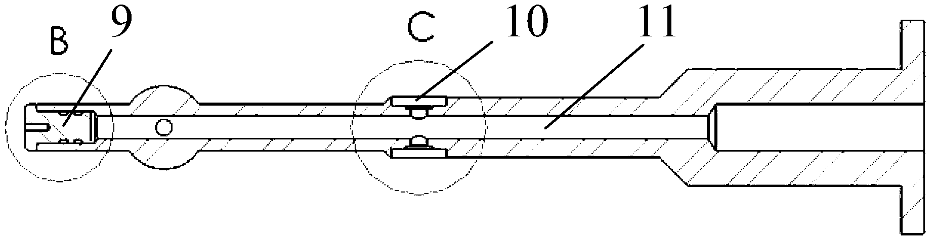 Flowmeter acoustic sensor