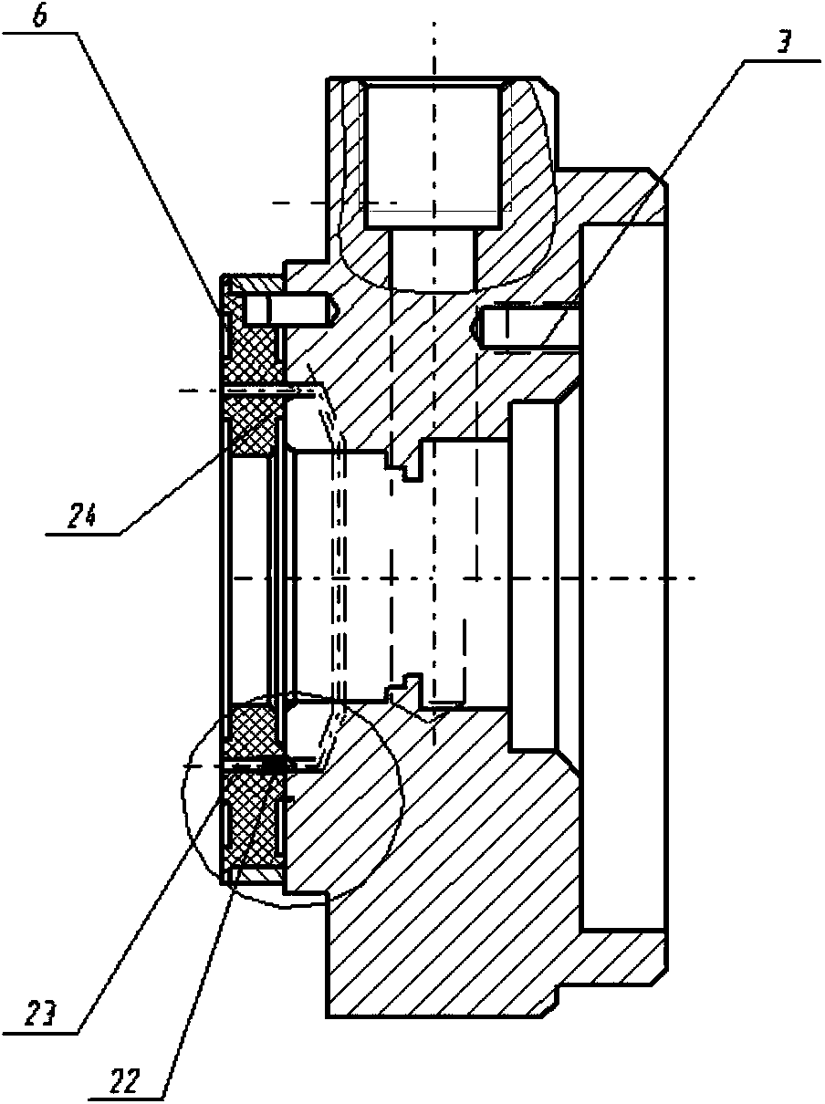 Seawater piston motor low in pulsation