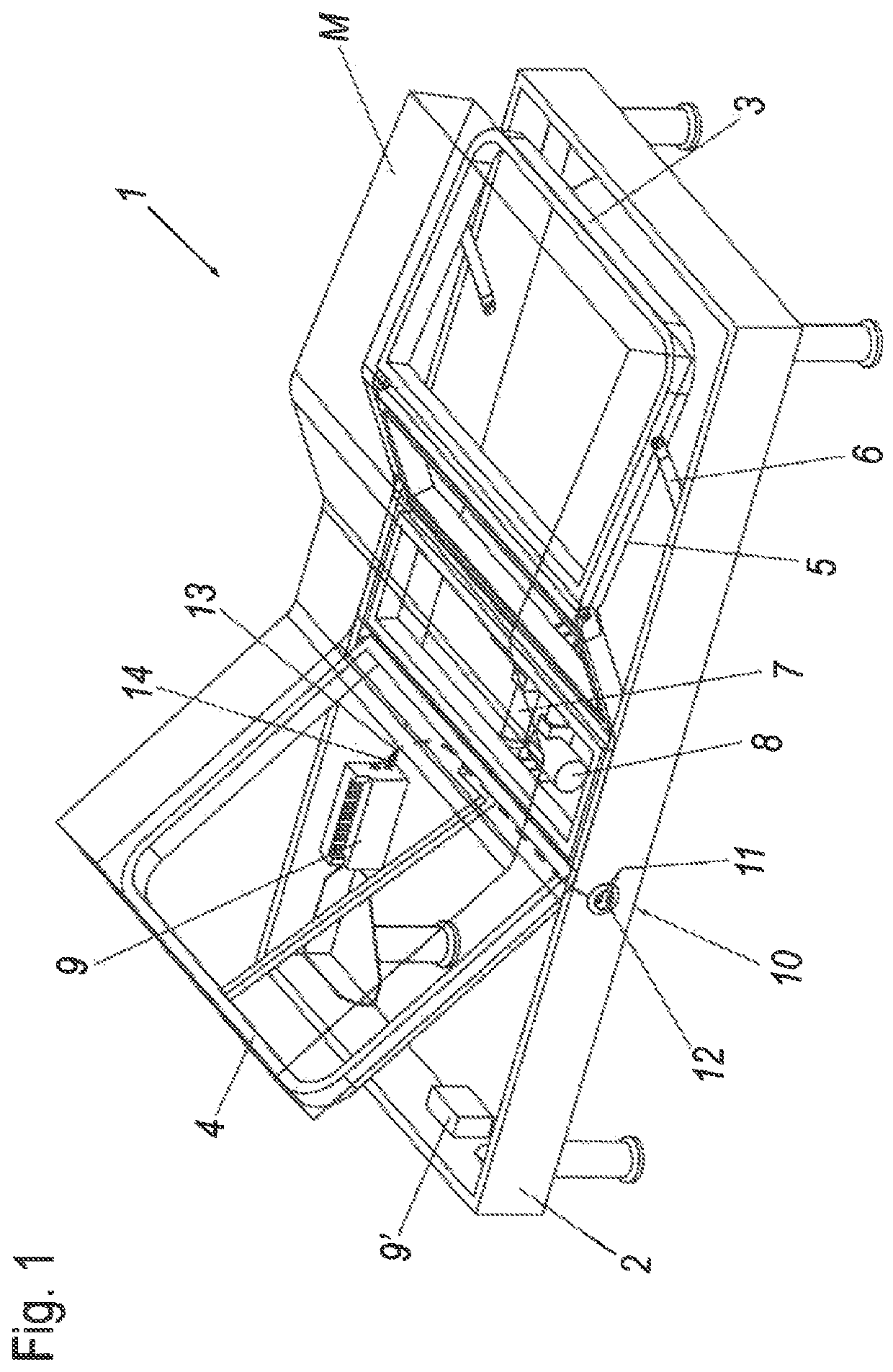 Piece of furniture and electromotive furniture drive comprising a charging apparatus