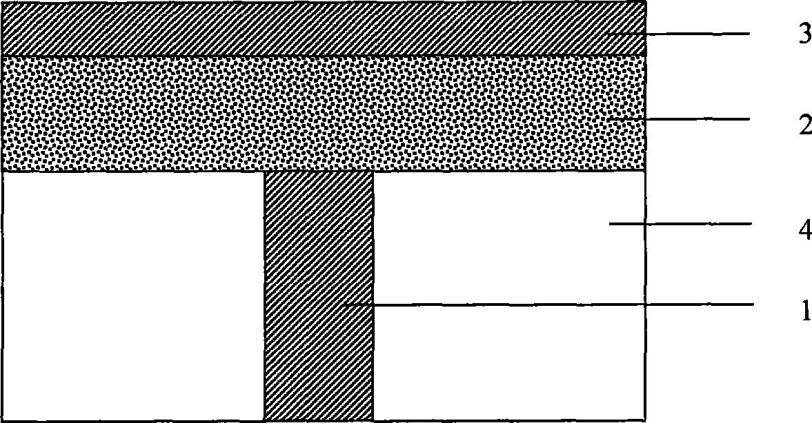 M-Sb-Se phase changing thin-film material used for phase changing memory