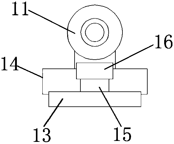 Four-freedom-degree steel beam rust removal robot