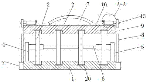 Carrying box capable of locating electric power fittings