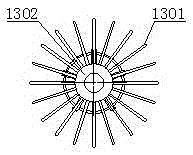 Plugging method and device for backwater pipeline of tailings pond