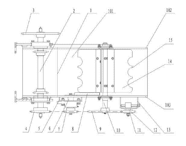 Impurity removal device of corncob lift conveyer of corn harvester