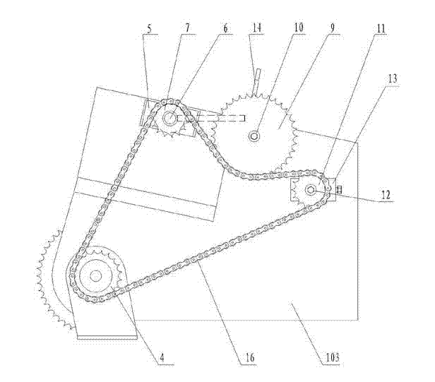 Impurity removal device of corncob lift conveyer of corn harvester