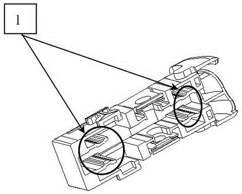 Windscreen wiper connecting part and windscreen wiper arm matched with the same and assembling method thereof