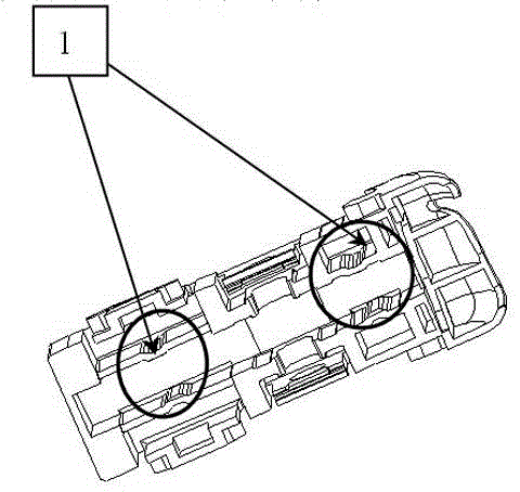 Windscreen wiper connecting part and windscreen wiper arm matched with the same and assembling method thereof