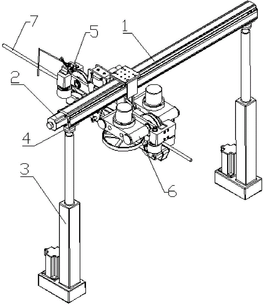 Electrically driven automatic rope ranging device