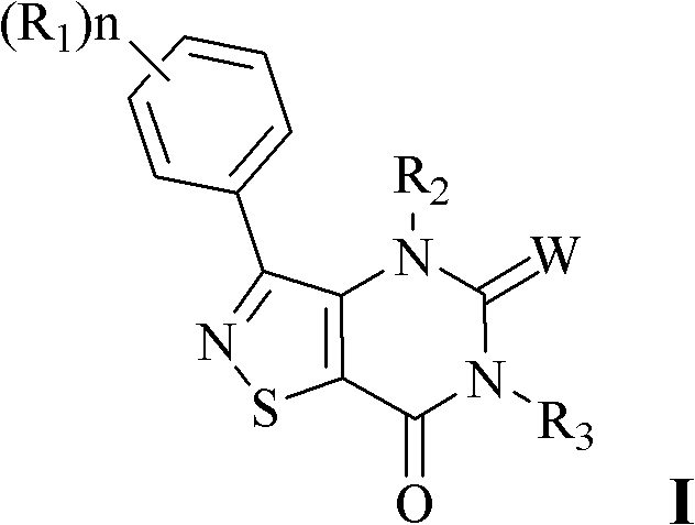 Isothiazole-o-pyrimidone compound and application thereof