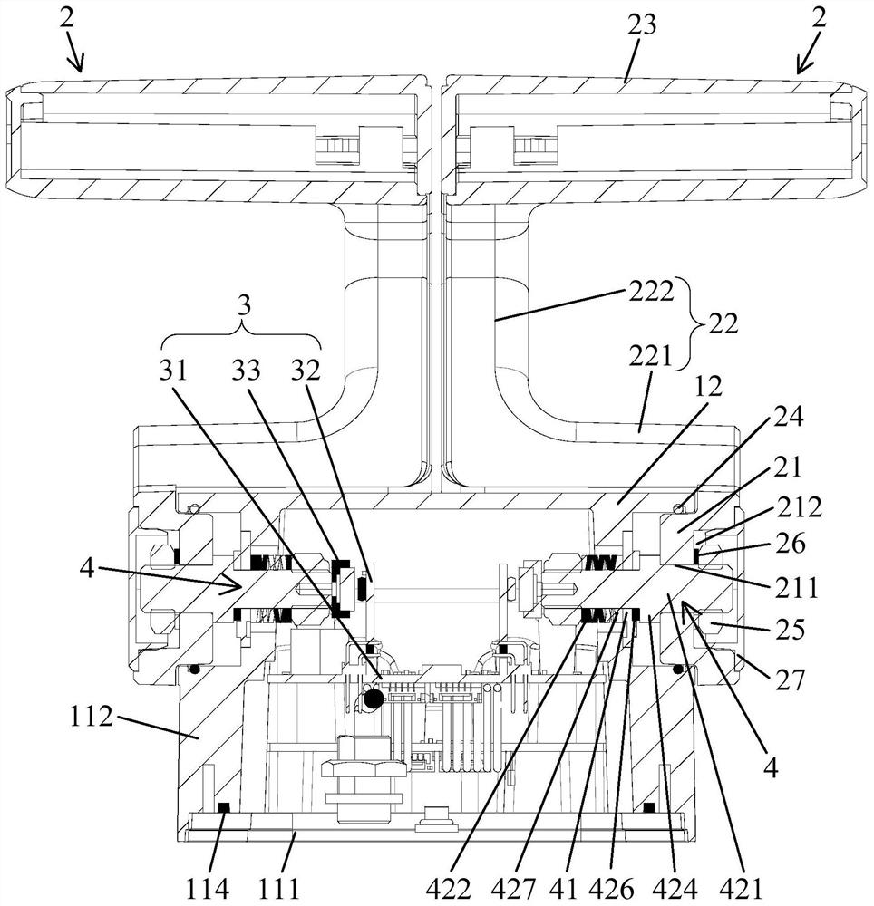 Marine electronic throttle control device, control method and ship