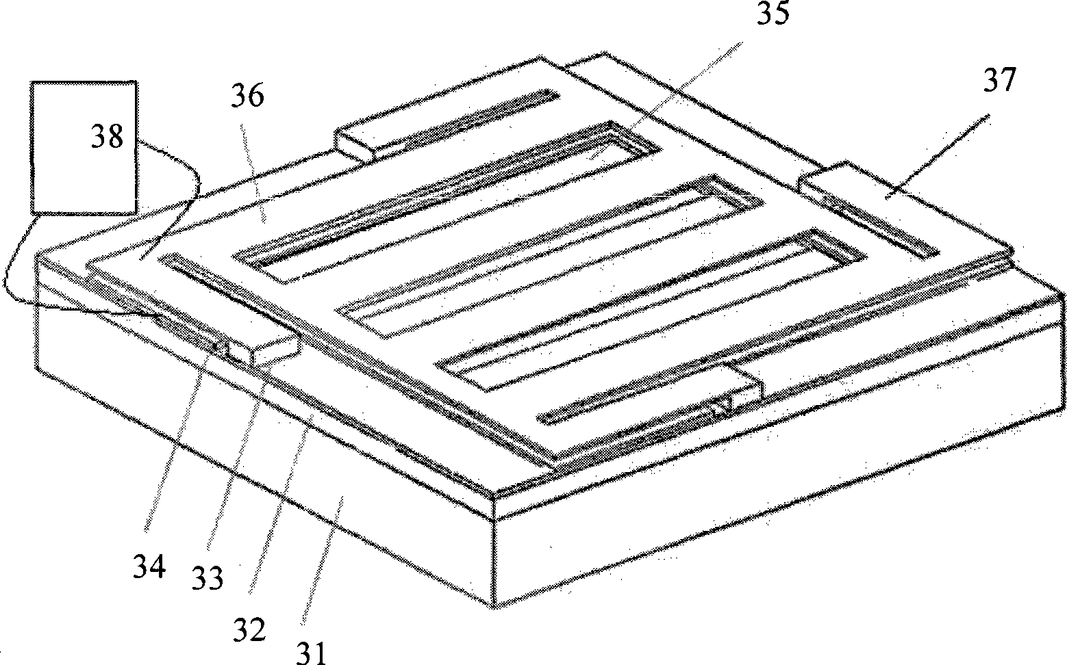 Optical spectrum detecting method and spectrometer based on space light modulator