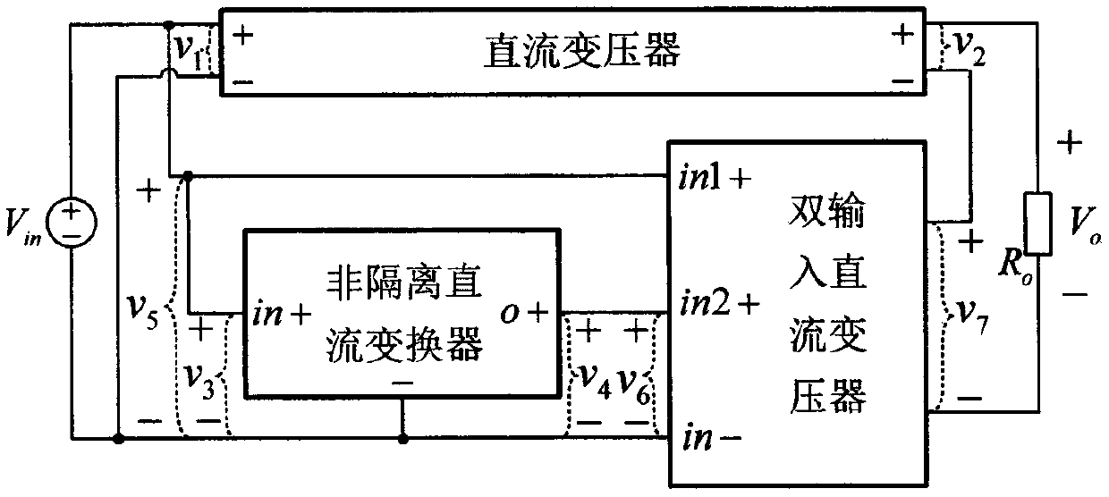 Combined type DC transformation system and control method thereof