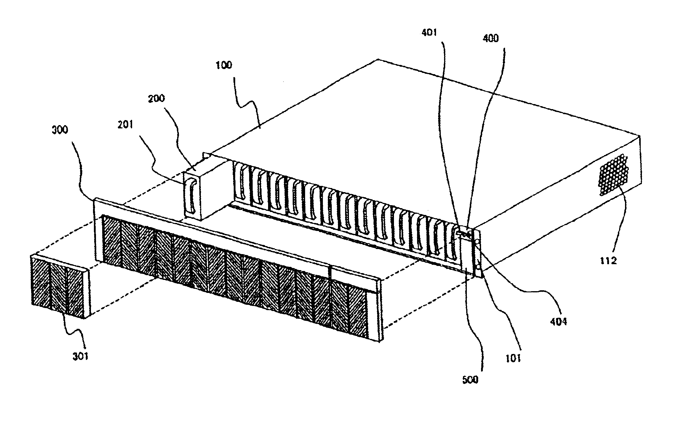 Disk array device