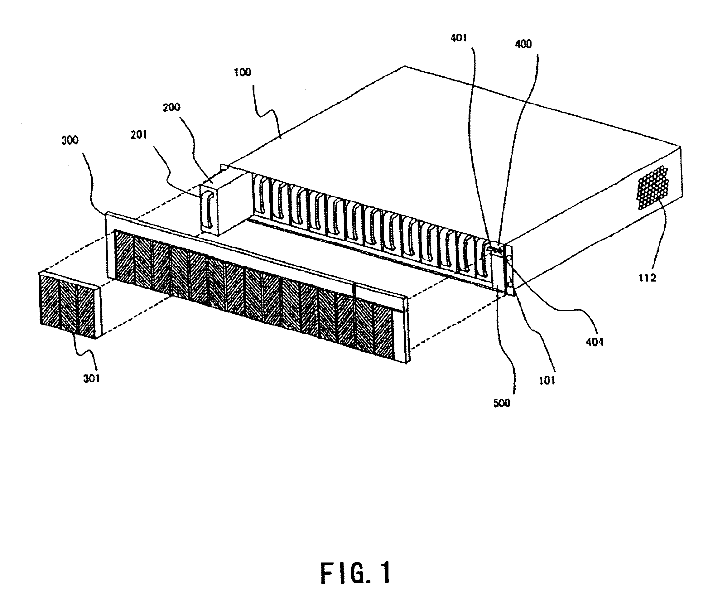 Disk array device