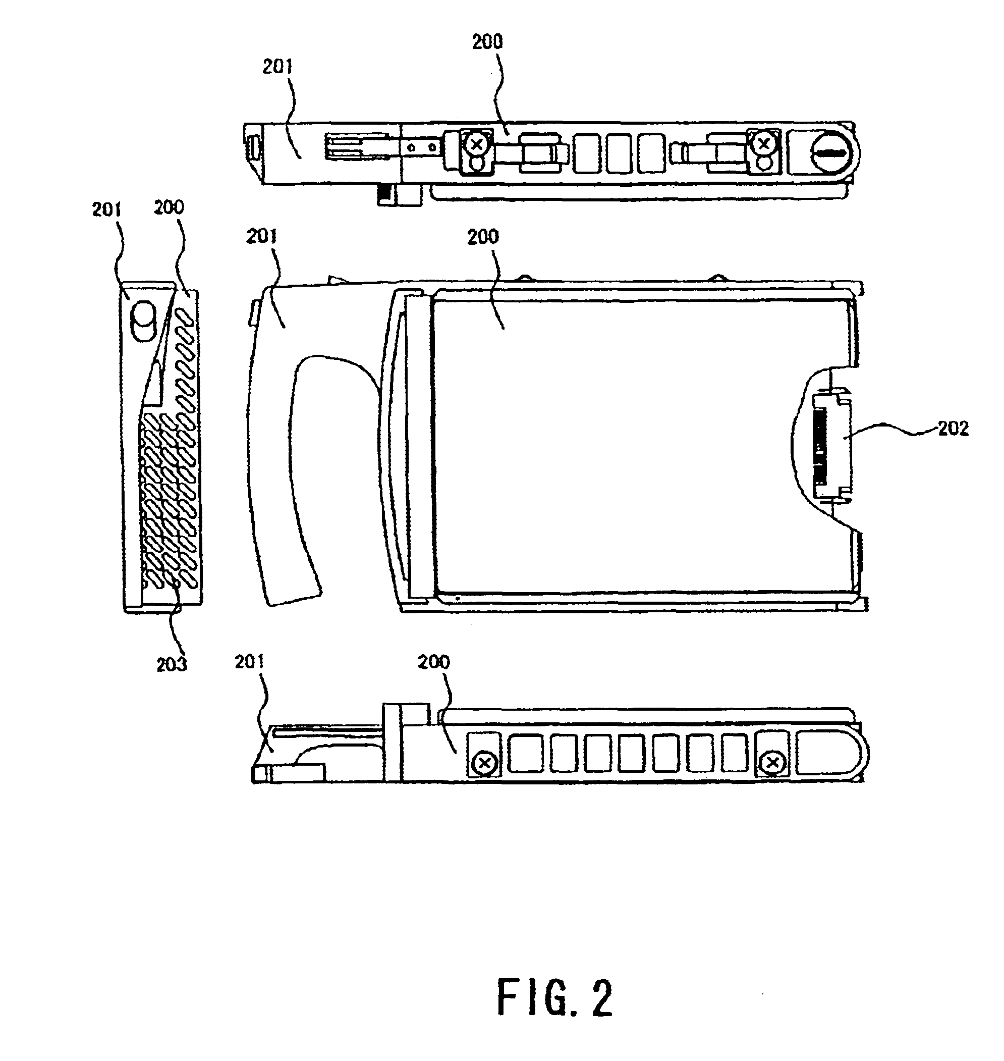 Disk array device