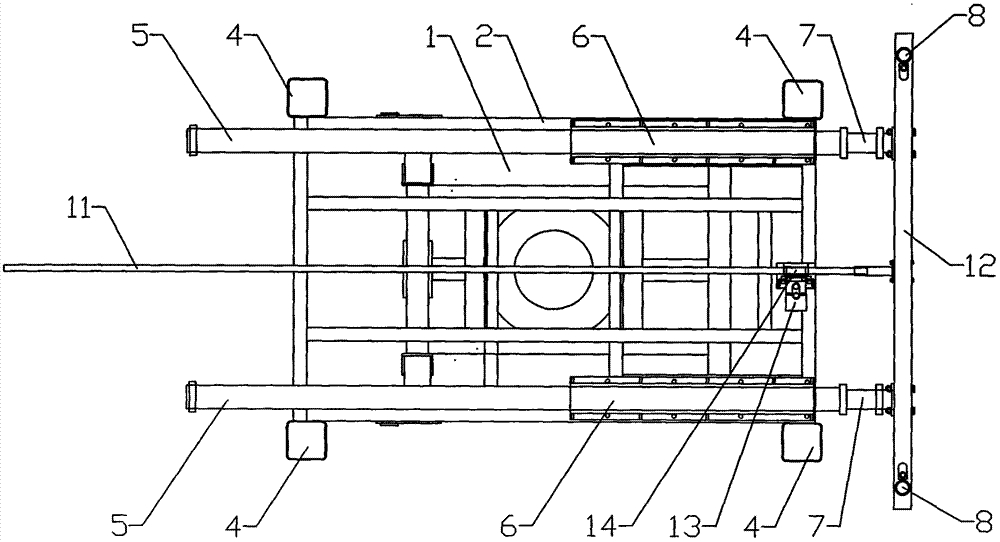 Concrete levelling machine