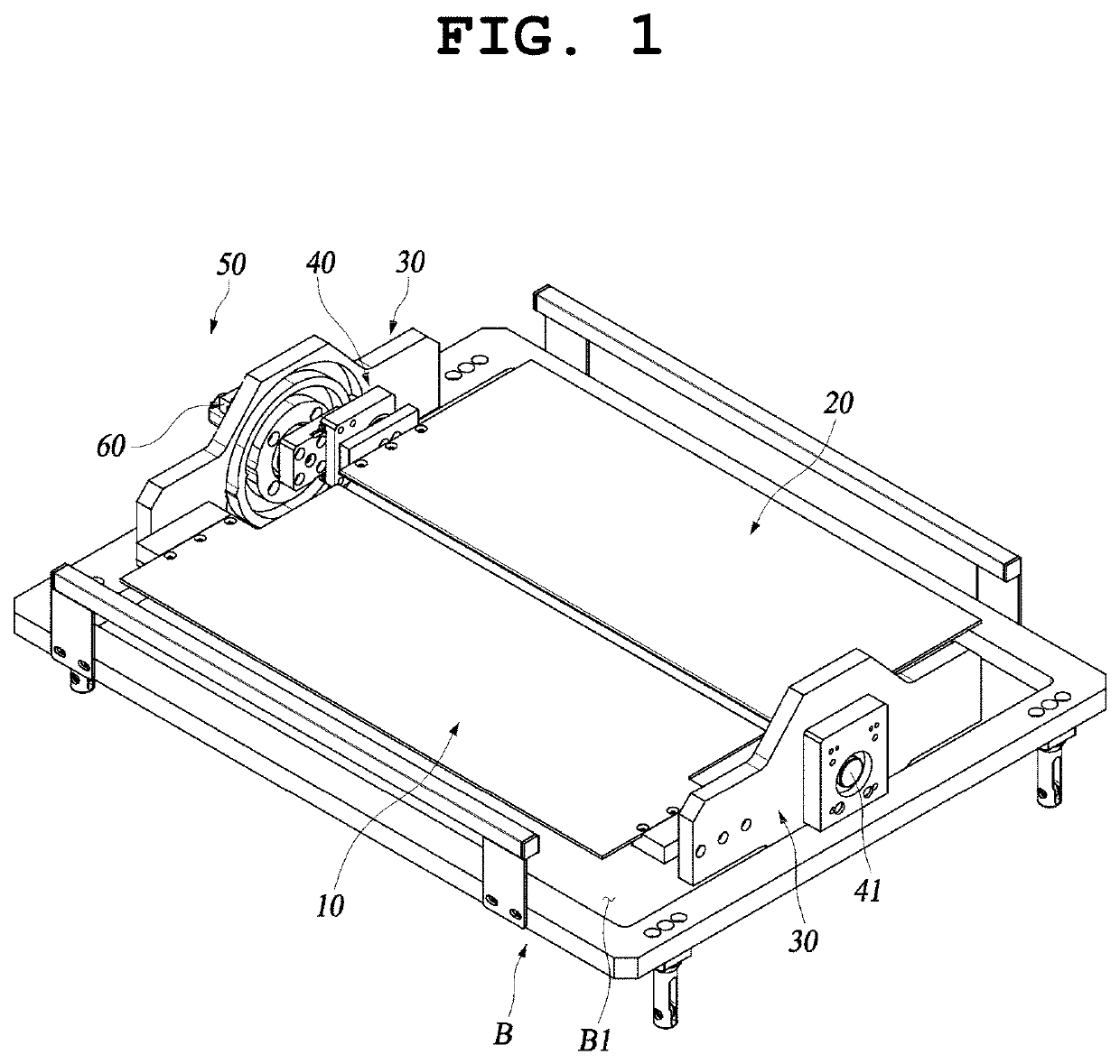 Device for evaluating 360-degree bidirectional folding durability of flexible material