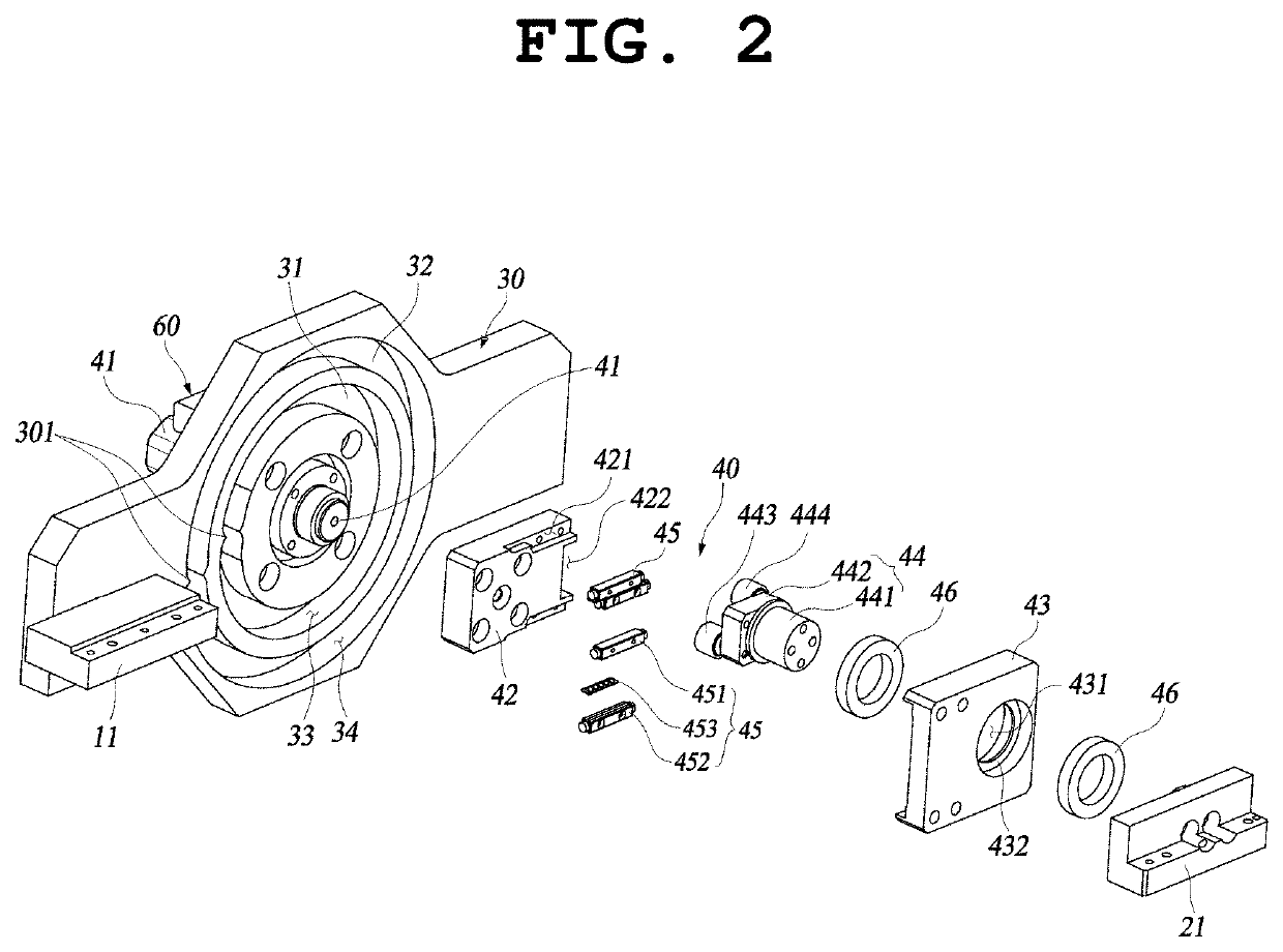 Device for evaluating 360-degree bidirectional folding durability of flexible material