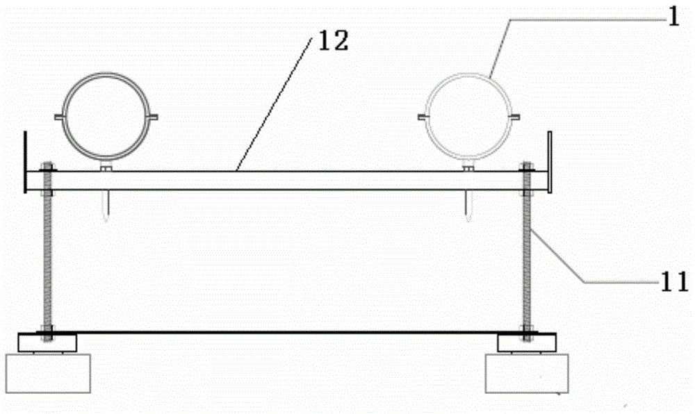 Soilless cultivation pipeline and soilless cultivation pipeline system with root supporting part