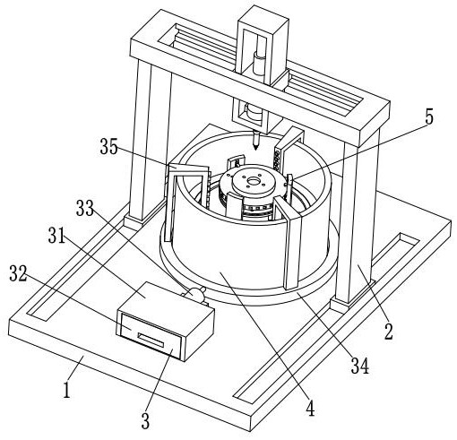 Automated drilling and processing equipment for automobile brake disc manufacturing