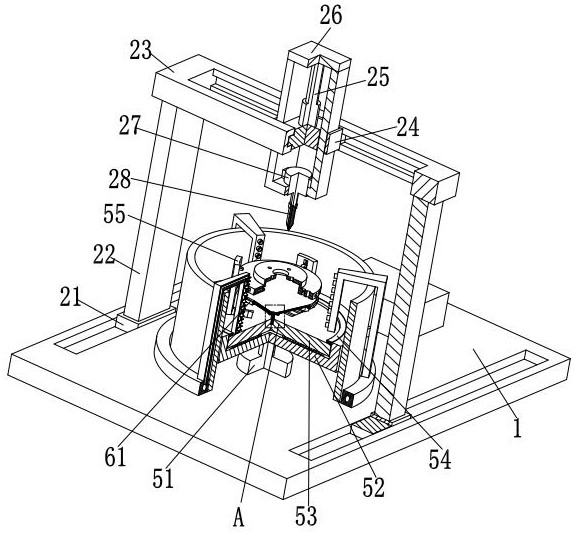 Automated drilling and processing equipment for automobile brake disc manufacturing