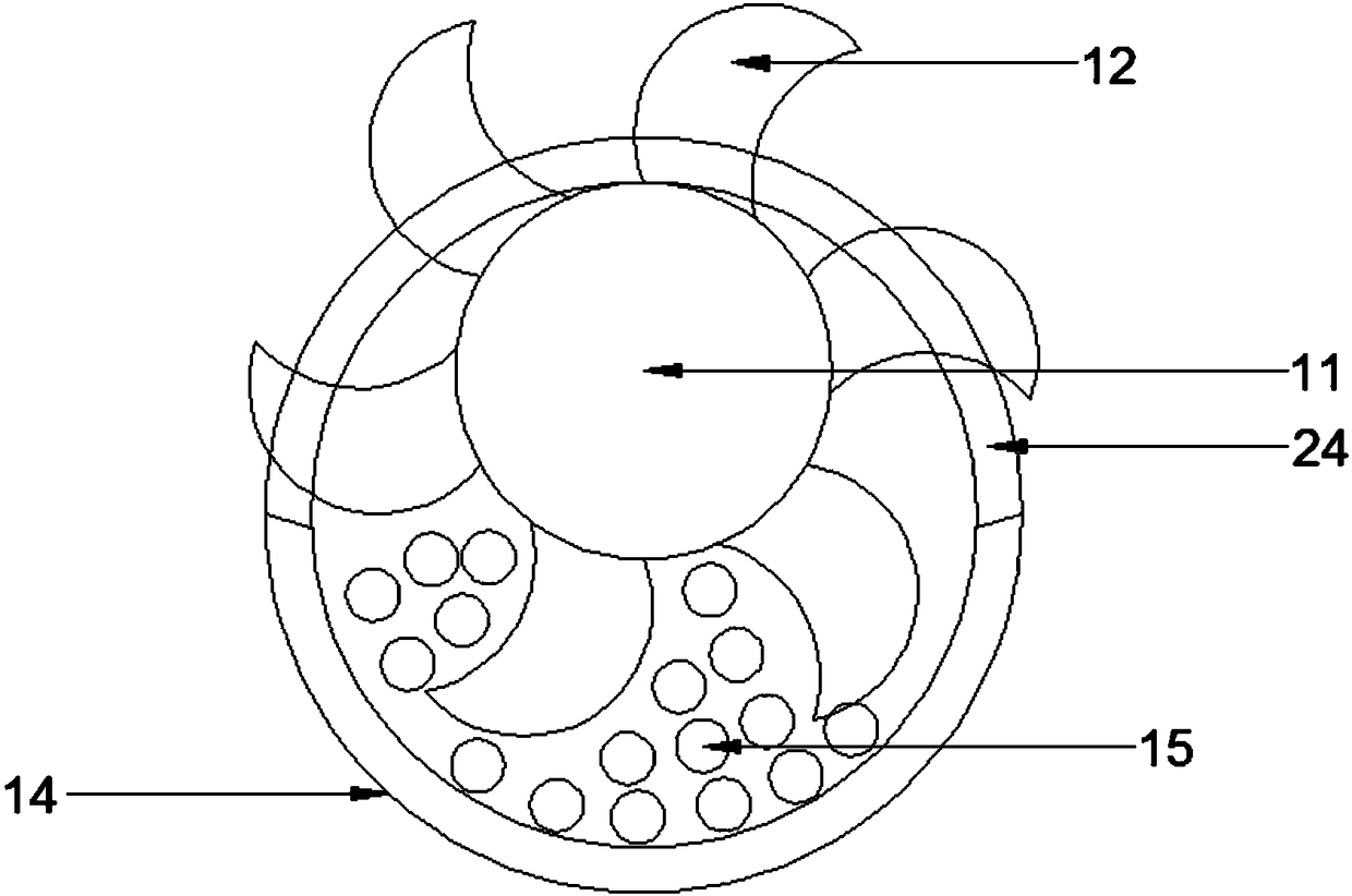 Submersible oil suction device