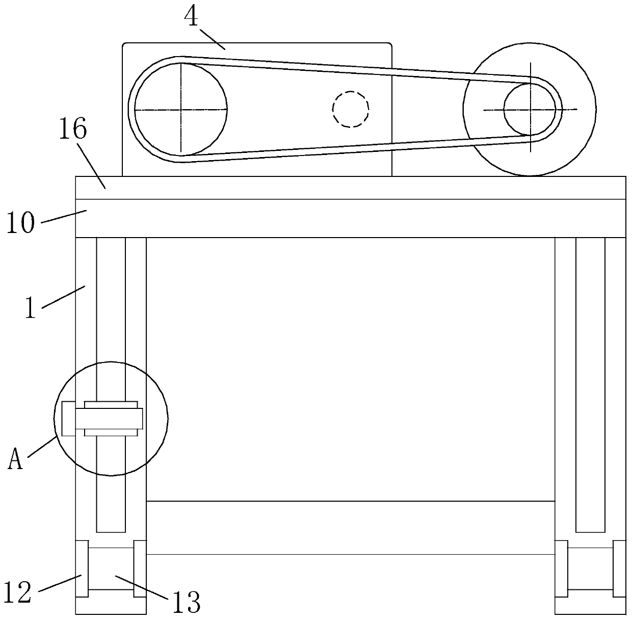 Beneficiation device of complex ore containing magnetite