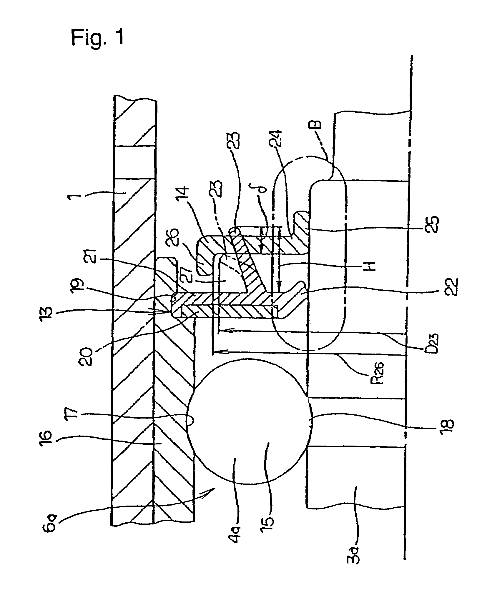 Seal device for water pump, rotation supporting device for water pump and assembly method for water pump