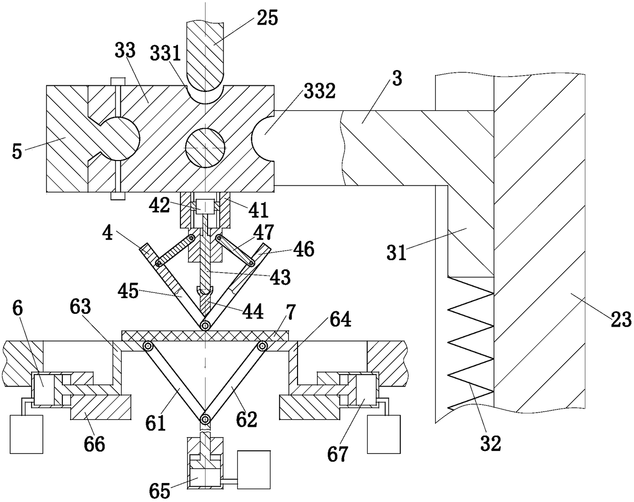 Horizontal all-purpose numerical control bending machine