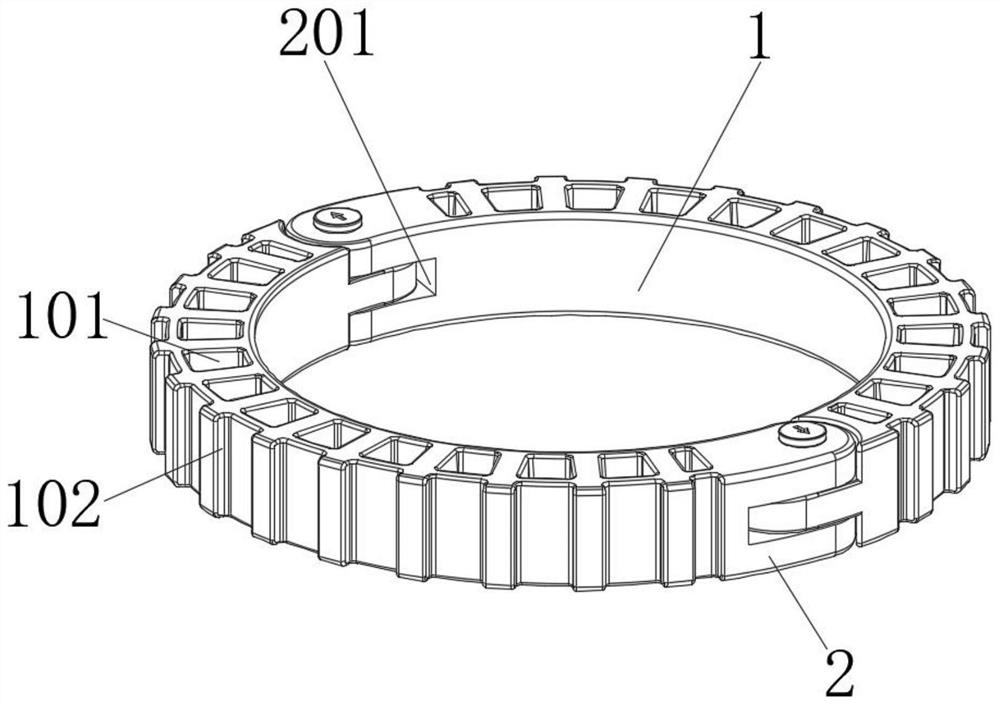 Isolation protection device for oil pipe transportation