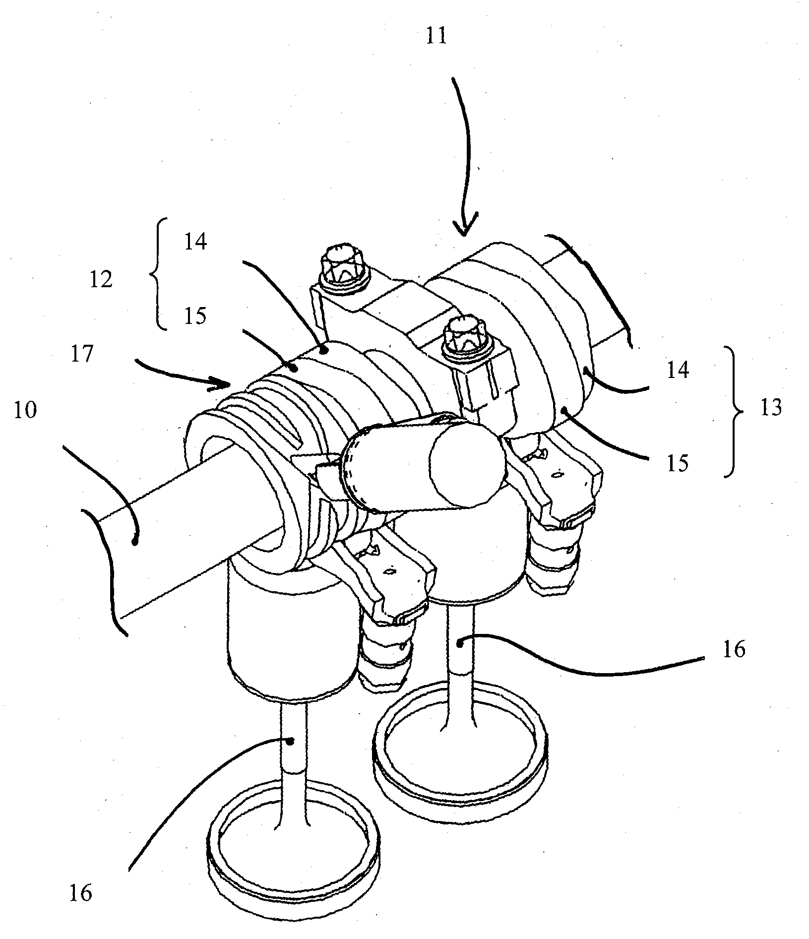 Valve drive of an internal combustion engine