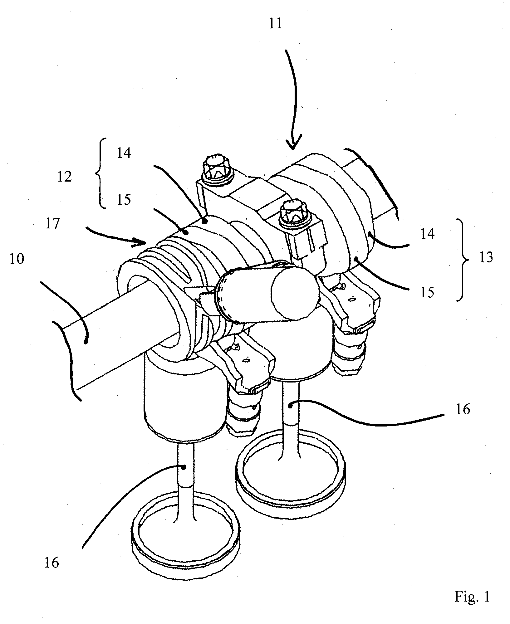 Valve drive of an internal combustion engine