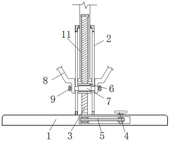 Mobile lifting mechanism special for oil transportation pipeline and pipeline connection joint thereof