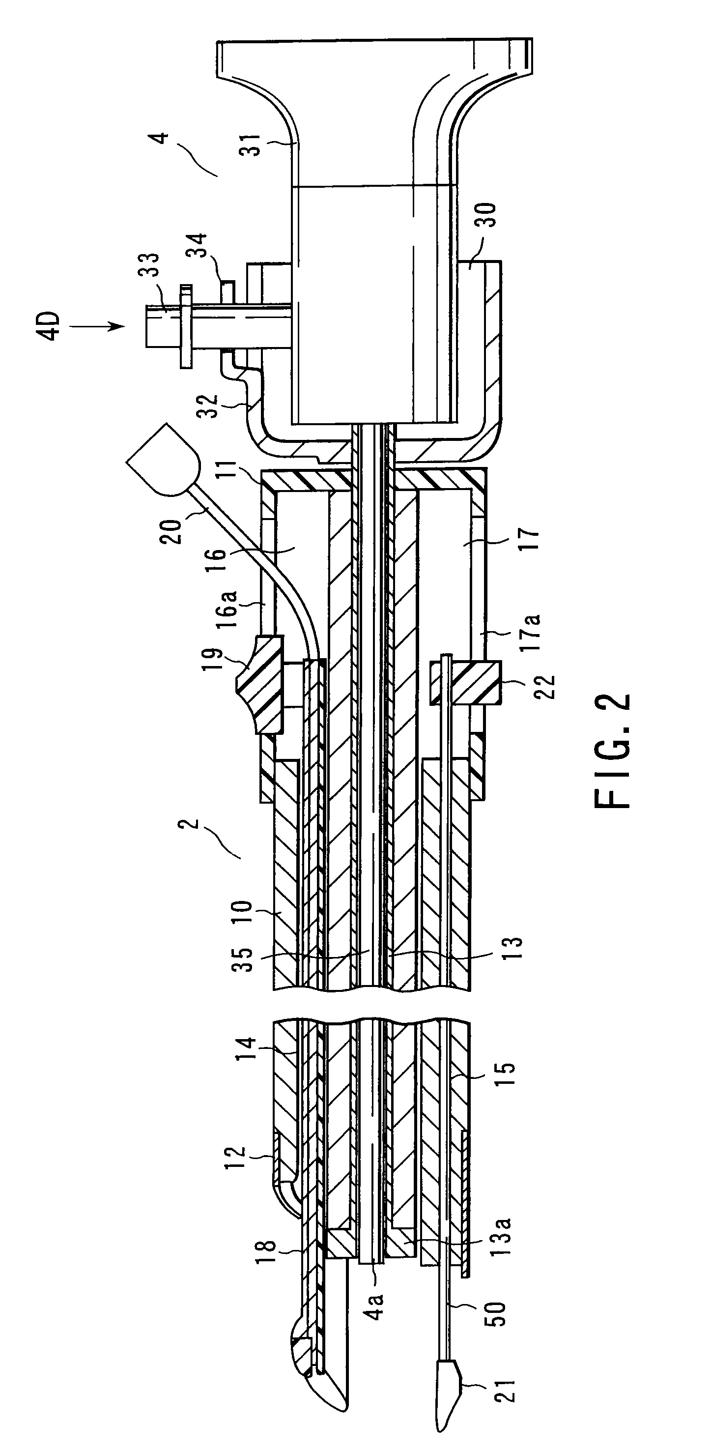 Treatment sheath for endoscopic blood vessel harvesting