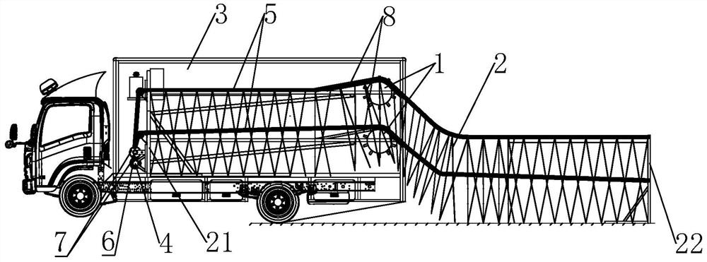 Anti-explosion gill net self-adaptive winding and unwinding system and method